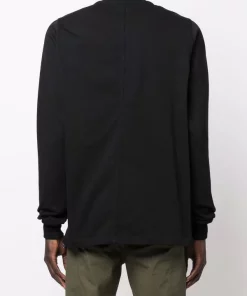 ( Nouvelle Collection ) Rick Owens Haut à Manches Longues 09 BLACK -Rick Owens Soldes 17860686 38551331 600