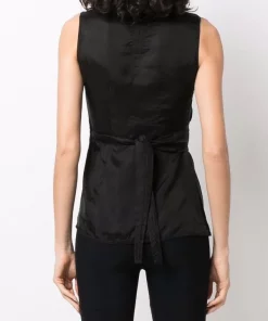 ( Nouvelle Collection ) Rick Owens Haut Cache-cœur Laura à Design Sans Manches 09 BLACK 10 ( Nouvelle Collection ) Rick Owens Haut Cache-cœur Laura à Design Sans Manches 09 BLACK -Rick Owens Soldes 17860695 38456500 600