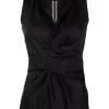( Nouvelle Collection ) Rick Owens Haut Cache-cœur Laura à Design Sans Manches 09 BLACK -Rick Owens Soldes 17860695 38456503 600