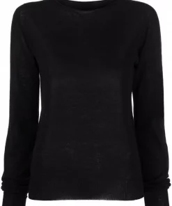 ( Nouvelle Collection ) Rick Owens Haut Biker Level à Encolure Ronde Femme