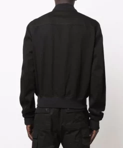 ( Nouvelle Collection ) Rick Owens Veste Bomber à Fermeture Zippée Homme -Rick Owens Soldes 17861239 38458978 600