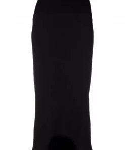 ( Nouvelle Collection ) Rick Owens Jupe Mi-longue Bias En Soie Mélangée Femme