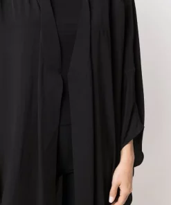 ( Nouvelle Collection ) Rick Owens Manteau Tecuatl à Design Drapé Femme -Rick Owens Soldes 17861247 38458854 600