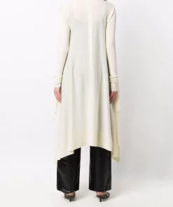 ( Nouvelle Collection ) Rick Owens 21 NATURAL Manteau Long En Maille Femme -Rick Owens Soldes 17861251 37675679 600