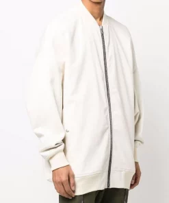 ( Nouvelle Collection ) Rick Owens 2134 NATURAL/DUST Veste Bomber En Coton Homme -Rick Owens Soldes 17863362 37804348 600