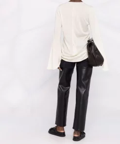 ( Nouvelle Collection ) Rick Owens Haut Toga En Cachemire Femme -Rick Owens Soldes 17874184 37819748 600