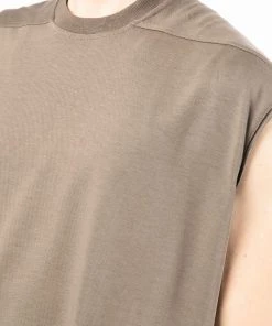 ( Nouvelle Collection ) Rick Owens T-shirt Tarp à Design Sans Manches Homme -Rick Owens Soldes 17876105 37900510 600