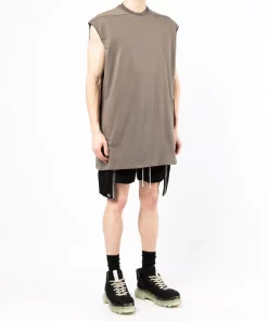 ( Nouvelle Collection ) Rick Owens T-shirt Tarp à Design Sans Manches Homme -Rick Owens Soldes 17876105 37901086 600