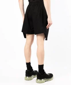( Nouvelle Collection ) Rick Owens Short Bauhaus Boxers à Poches Zippées Homme -Rick Owens Soldes 17876136 37900513 600