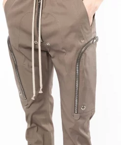 ( Nouvelle Collection ) Rick Owens Pantalon Fuselé à Zips Homme -Rick Owens Soldes 17876140 37900519 600