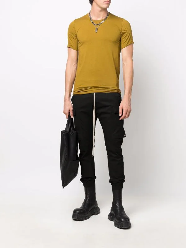 ( Nouvelle Collection ) Rick Owens 72 SULPHATE T-shirt à Coupe Longue Homme 4 ( Nouvelle Collection ) Rick Owens 72 SULPHATE T-shirt à Coupe Longue Homme – Image 2