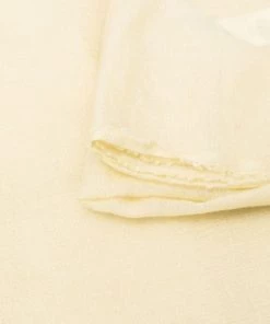 ( Nouvelle Collection ) Rick Owens écharpe En Maille à Bords Francs 32 VANILLA -Rick Owens Soldes 17881220 37813720 600