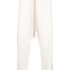 ( Nouvelle Collection ) Rick Owens 2134 NATURAL DUST Pantalon Court à Lien De Resserrage Homme -Rick Owens Soldes 17881670 38107725 600