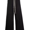 ( Nouvelle Collection ) Rick Owens 09 BLACK Pantalon De Jogging à Coupe Ample Homme -Rick Owens Soldes 17881672 38137798 600