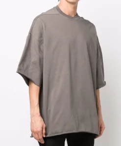 Rick Owens 34 DUST T-shirt Oversize à Encolure Ronde Homme -Rick Owens Soldes 17882248 37723059 600