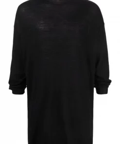 ( Nouvelle Collection ) Rick Owens Pull En Maille Fine Homme