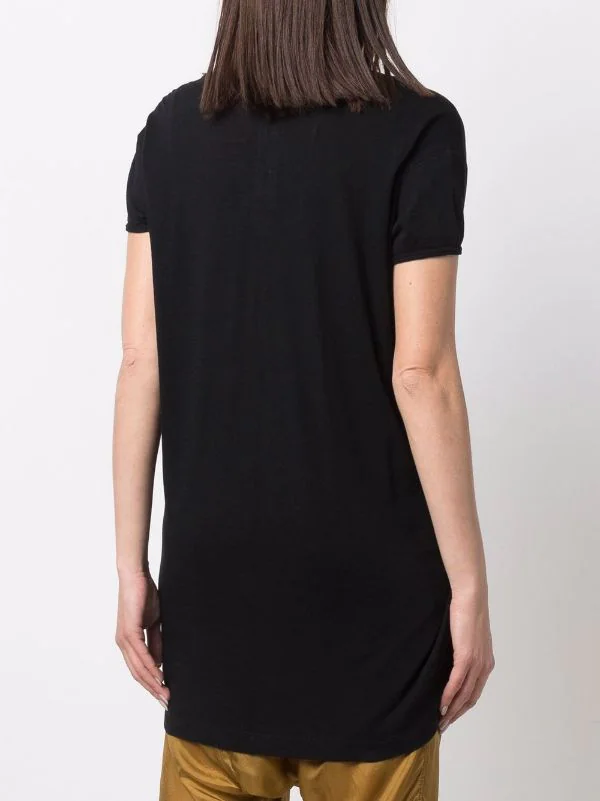 ( Nouvelle Collection ) Rick Owens T-shirt à Fronces Femme 6 ( Nouvelle Collection ) Rick Owens T-shirt à Fronces Femme – Image 4