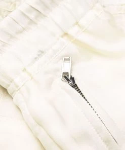 ( Nouvelle Collection ) Rick Owens 21 NATURAL Pantalon Court à Lien De Resserrage Femme -Rick Owens Soldes 17882537 37746217 600