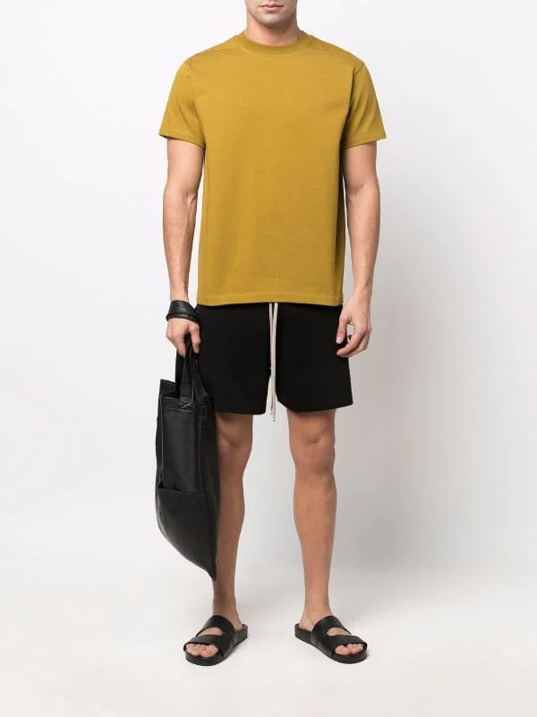 ( Nouvelle Collection ) Rick Owens T-shirt à Encolure Ronde Homme 4 ( Nouvelle Collection ) Rick Owens T-shirt à Encolure Ronde Homme – Image 2