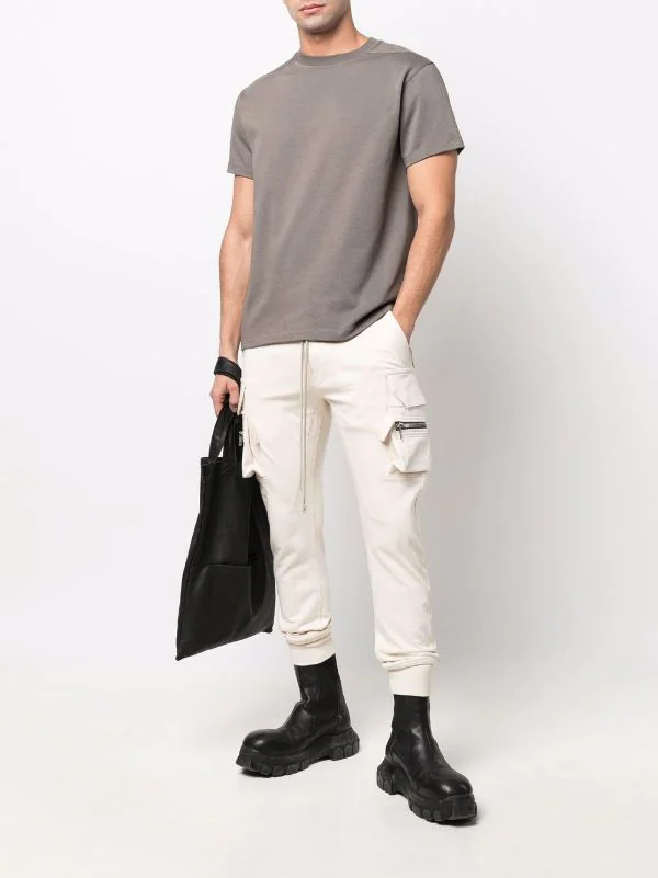 ( Nouvelle Collection ) Rick Owens 34 DUST T-shirt à Encolure Ronde Homme 4 ( Nouvelle Collection ) Rick Owens 34 DUST T-shirt à Encolure Ronde Homme – Image 2