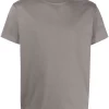 ( Nouvelle Collection ) Rick Owens 34 DUST T-shirt à Encolure Ronde Homme