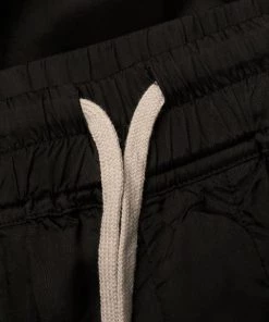 ( Nouvelle Collection ) Rick Owens Pantalon Slim à Lien De Resserrage 09 BLACK -Rick Owens Soldes 17883241 37739046 600