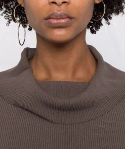 ( Nouvelle Collection ) Rick Owens 34 DUST Robe Sans Manches à Col Bénitier Femme -Rick Owens Soldes 17887483 37837567 600