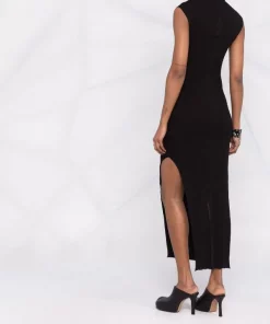 ( Nouvelle Collection ) Rick Owens Robe Sans Manches à Col Bénitier 09 BLACK 13 ( Nouvelle Collection ) Rick Owens Robe Sans Manches à Col Bénitier 09 BLACK -Rick Owens Soldes 17887484 37836797 600