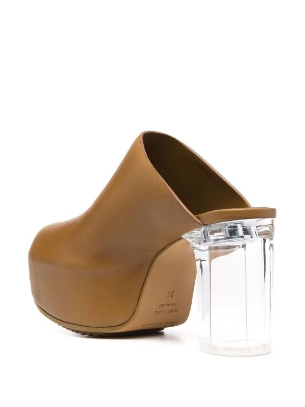 ( Nouvelle Collection ) Rick Owens Mules Bea Arthur Femme 5 ( Nouvelle Collection ) Rick Owens Mules Bea Arthur Femme – Image 3