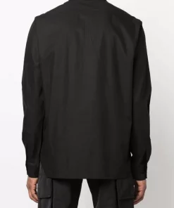 ( Nouvelle Collection ) Rick Owens Chemise Work En Coton Homme 10 ( Nouvelle Collection ) Rick Owens Chemise Work En Coton Homme -Rick Owens Soldes 17898583 37724998 600