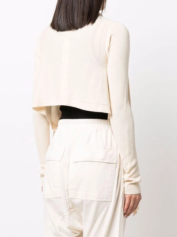 ( Nouvelle Collection ) Rick Owens 21 NATURAL Haut Drapé En Maille Femme 6 ( Nouvelle Collection ) Rick Owens 21 NATURAL Haut Drapé En Maille Femme – Image 4