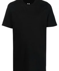 ( Nouvelle Collection ) Rick Owens 09 BLACK T-shirt à Manches Courtes Homme
