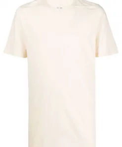 ( Nouvelle Collection ) Rick Owens 21 NATURAL T-shirt à Manches Courtes Homme