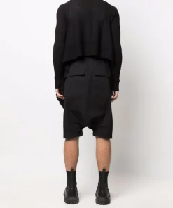 ( Nouvelle Collection ) Rick Owens Veste Drapée à Manches Longues Homme -Rick Owens Soldes 17901585 37807266 600