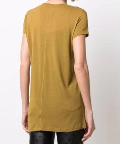 ( Nouvelle Collection ) Rick Owens T-shirt Level à Coupe Longue 72 SULPHATE -Rick Owens Soldes 17902257 37827720 600