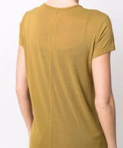 ( Nouvelle Collection ) Rick Owens T-shirt Level à Coupe Longue 72 SULPHATE -Rick Owens Soldes 17902257 37827723 600
