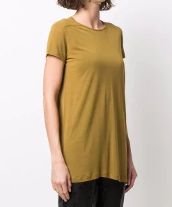 ( Nouvelle Collection ) Rick Owens T-shirt Level à Coupe Longue 72 SULPHATE -Rick Owens Soldes 17902257 37828297 600