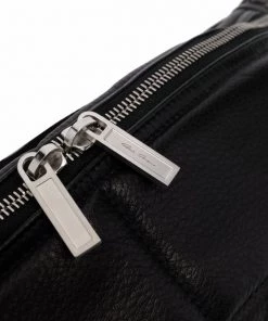 Rick Owens 09 BLACK Sac Banane Geo à Empiècements Contrastants Femme -Rick Owens Soldes 17902269 37764757 600