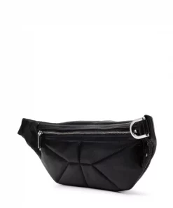 Rick Owens 09 BLACK Sac Banane Geo à Empiècements Contrastants Femme -Rick Owens Soldes 17902269 37764768 600