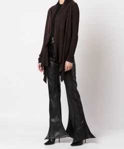 ( Nouvelle Collection ) Rick Owens Cardigan Cache-cœur à Design Drapé 64 OXBLOOD 9 ( Nouvelle Collection ) Rick Owens Cardigan Cache-cœur à Design Drapé 64 OXBLOOD -Rick Owens Soldes 17903342 37993727 600