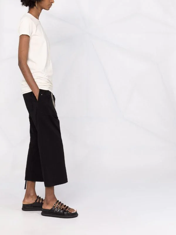 ( Nouvelle Collection ) Rick Owens T-shirt Mi-long En Coton Biologique Femme 6 ( Nouvelle Collection ) Rick Owens T-shirt Mi-long En Coton Biologique Femme â Image 4