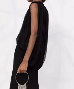 ( Nouvelle Collection ) Rick Owens Robe Courte En Soie à Design Sans Manches 09 BLACK 12 ( Nouvelle Collection ) Rick Owens Robe Courte En Soie à Design Sans Manches 09 BLACK -Rick Owens Soldes 17907747 37761448 600