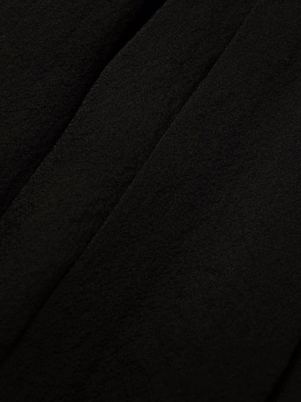 ( Nouvelle Collection ) Rick Owens Robe Courte En Soie à Design Sans Manches 09 BLACK 9 ( Nouvelle Collection ) Rick Owens Robe Courte En Soie à Design Sans Manches 09 BLACK – Image 7