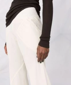 ( Nouvelle Collection ) Rick Owens Pantalon évasé à Taille Nervurée Femme 12 ( Nouvelle Collection ) Rick Owens Pantalon évasé à Taille Nervurée Femme -Rick Owens Soldes 17907751 37799943 600