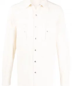 Rick Owens Chemise à Manches Longues Homme