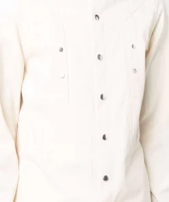 Rick Owens Chemise à Manches Longues Homme 11 Rick Owens Chemise à Manches Longues Homme -Rick Owens Soldes 17908646 37921894 600