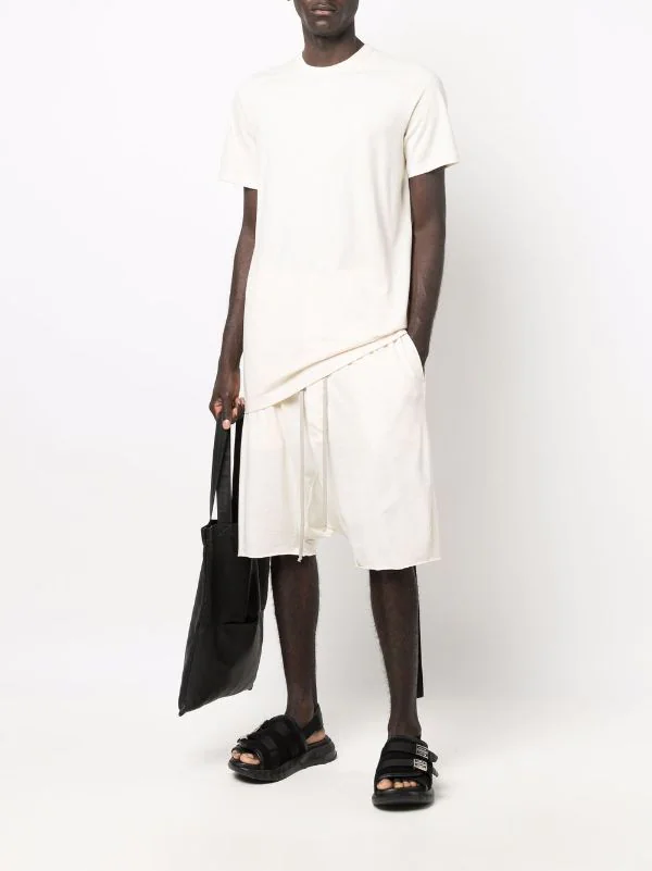 ( Positively Conscious ) Rick Owens T-shirt à Col Ras Du Cou 21 NATURAL 4 ( Positively Conscious ) Rick Owens T-shirt à Col Ras Du Cou 21 NATURAL – Image 2