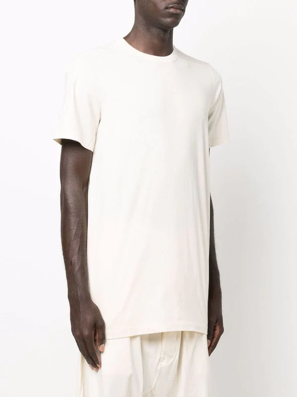 ( Positively Conscious ) Rick Owens T-shirt à Col Ras Du Cou 21 NATURAL 5 ( Positively Conscious ) Rick Owens T-shirt à Col Ras Du Cou 21 NATURAL – Image 3