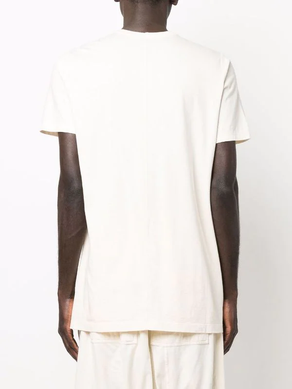 ( Positively Conscious ) Rick Owens T-shirt à Col Ras Du Cou 21 NATURAL 6 ( Positively Conscious ) Rick Owens T-shirt à Col Ras Du Cou 21 NATURAL – Image 4