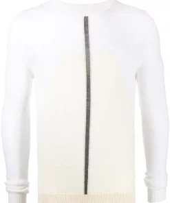 ( Nouvelle Collection ) Rick Owens 112134 Pull En Maille Fine Homme